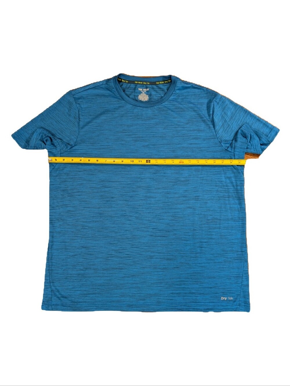 Tek Gear DryTek Blue Heathered Athletic Performance T-Shirt Size Men's XL - Picture 2 of 6